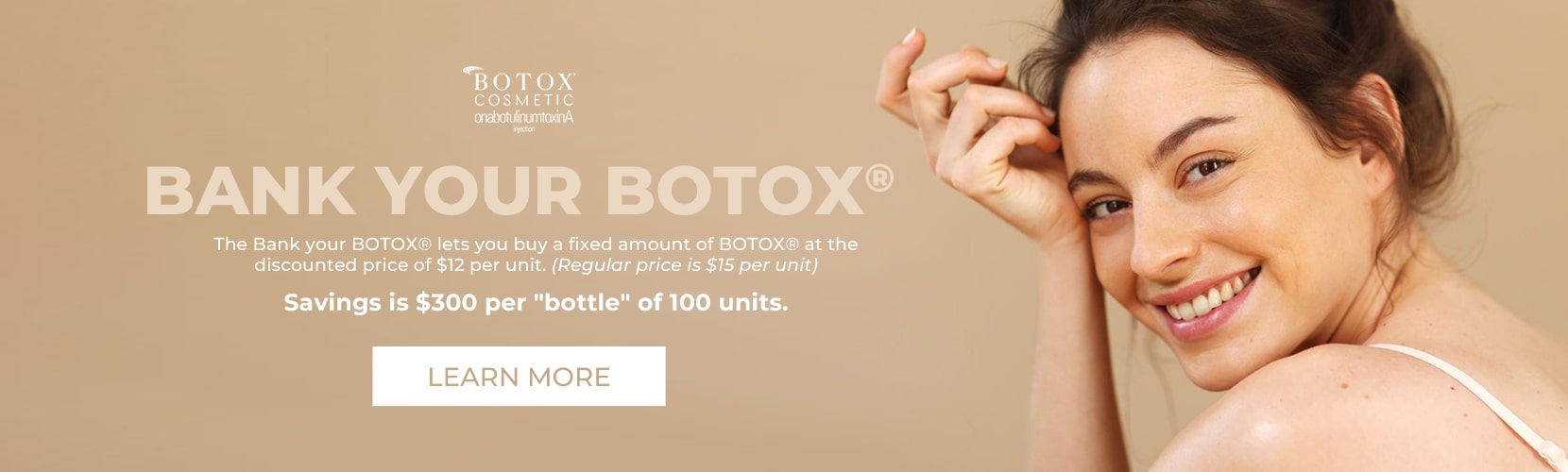 Bank your BOTOX